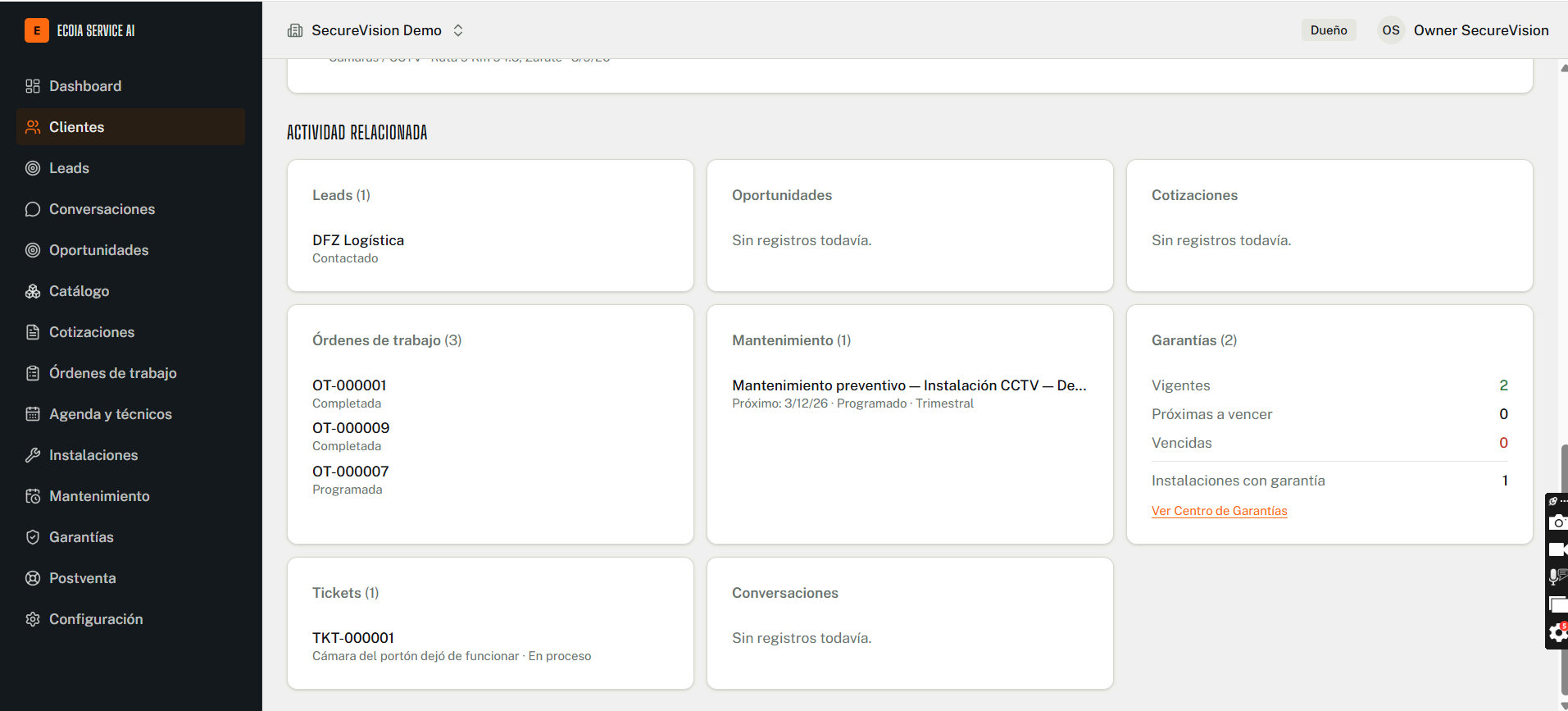 EcoIA Service AI